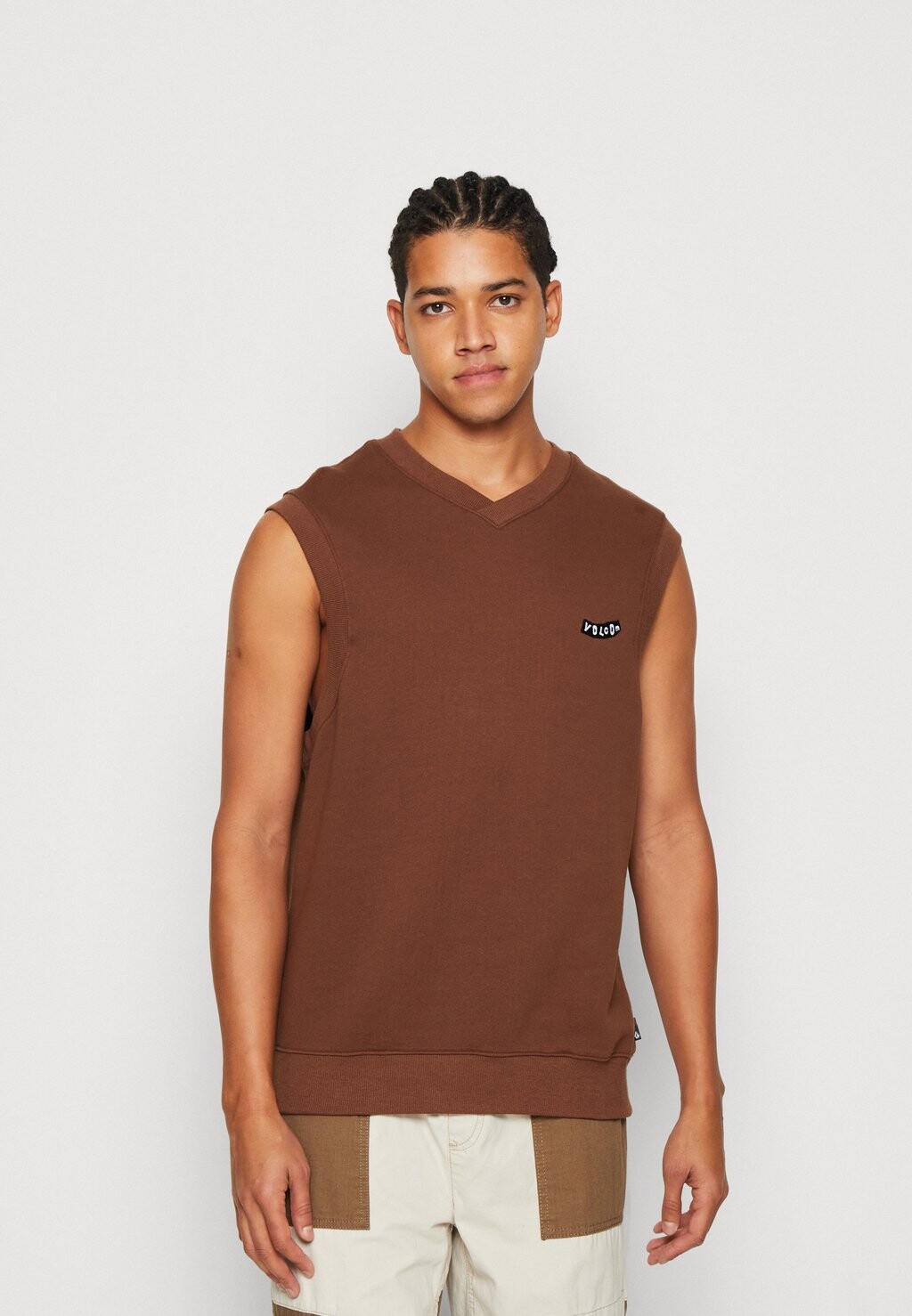 

Топ SLEEVELESS Volcom, цвет burro brown