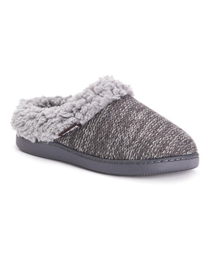 

Женские тапочки Suzanne Clog, серые, большие MUK LUKS, серый