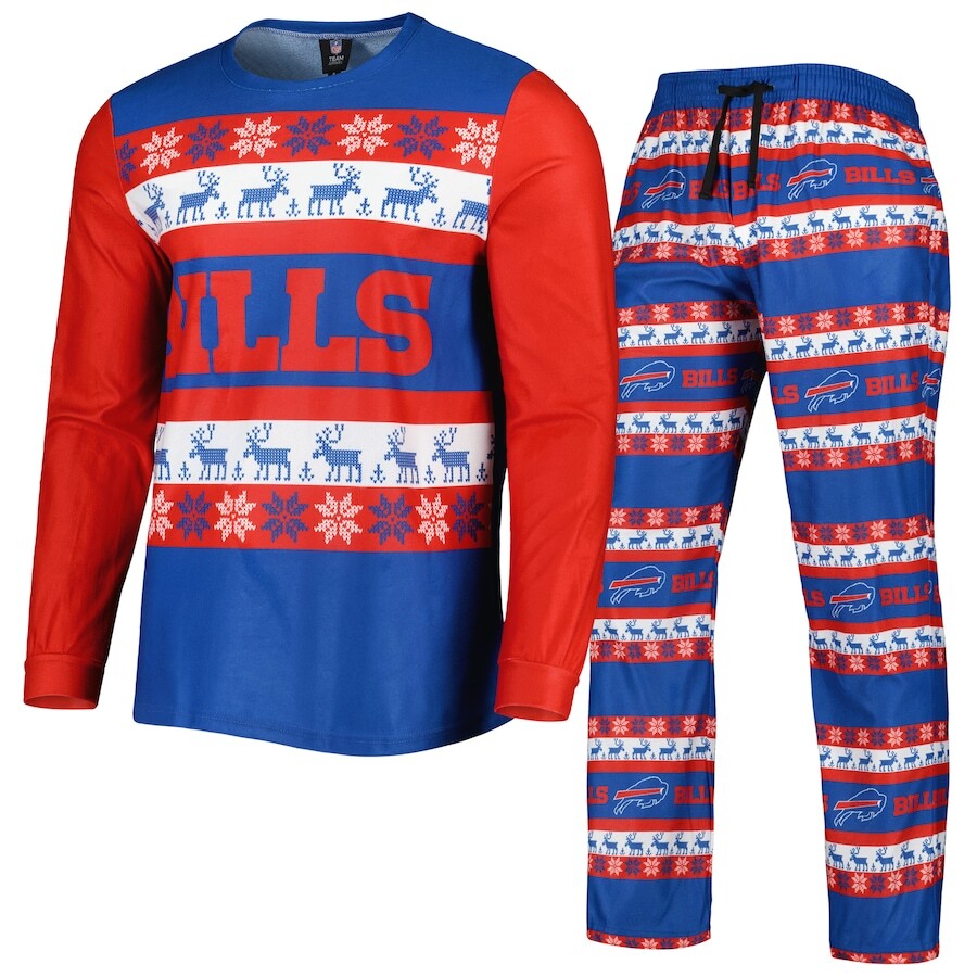 

Пижамный комплект FOCO Buffalo Bills, роял