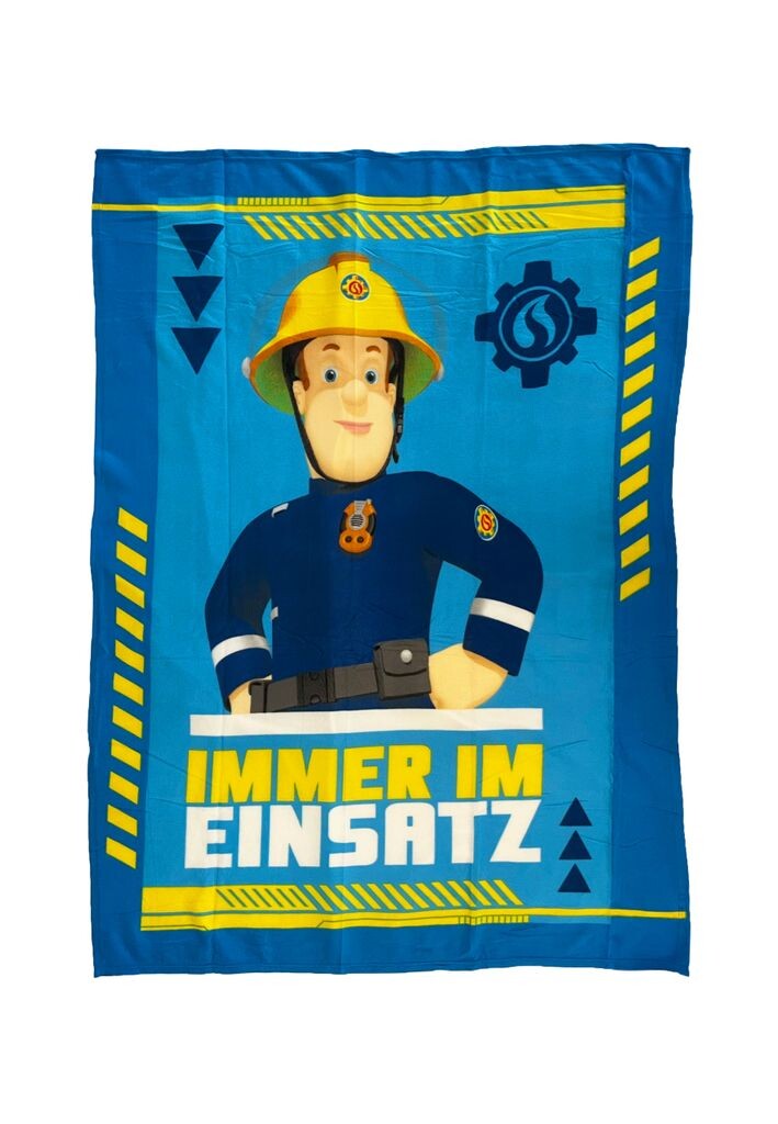 

Одеяло Fireman Sam из кораллового флиса 130 x 170 см Feuerwehrmann Sam
