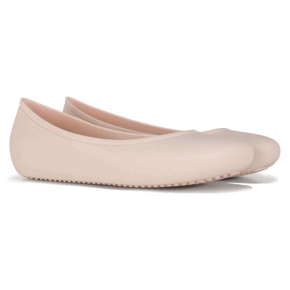 

Женские балетки Brooklyn Crocs, цвет quartz