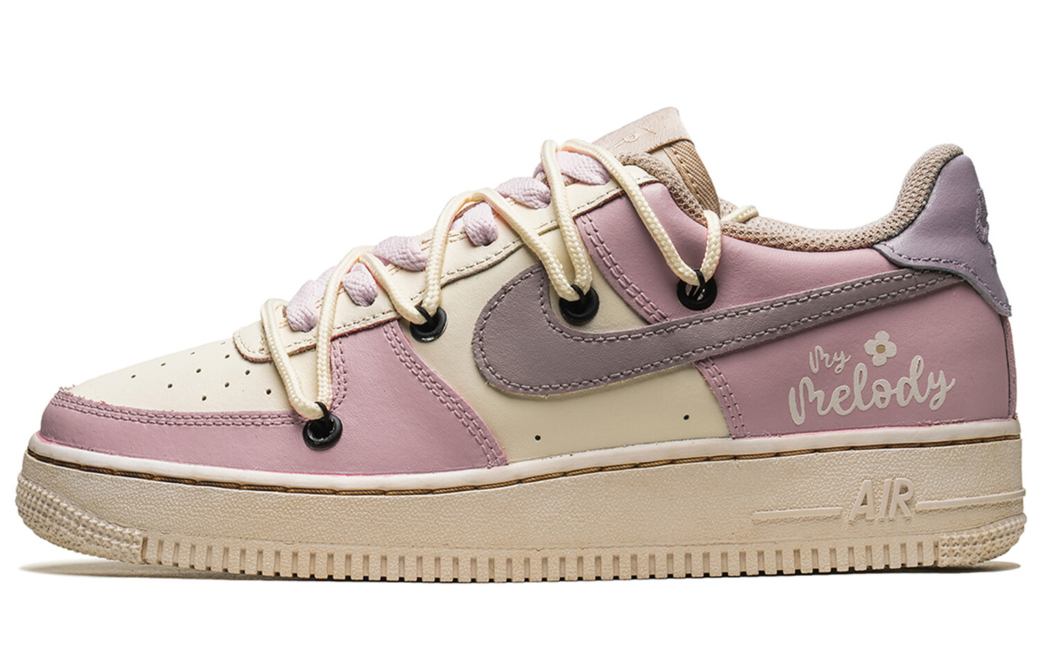 

Кроссовки Nike Air Force 1 Skateboarding Shoes Women's Low-top Pink/Purple, фиолетовый