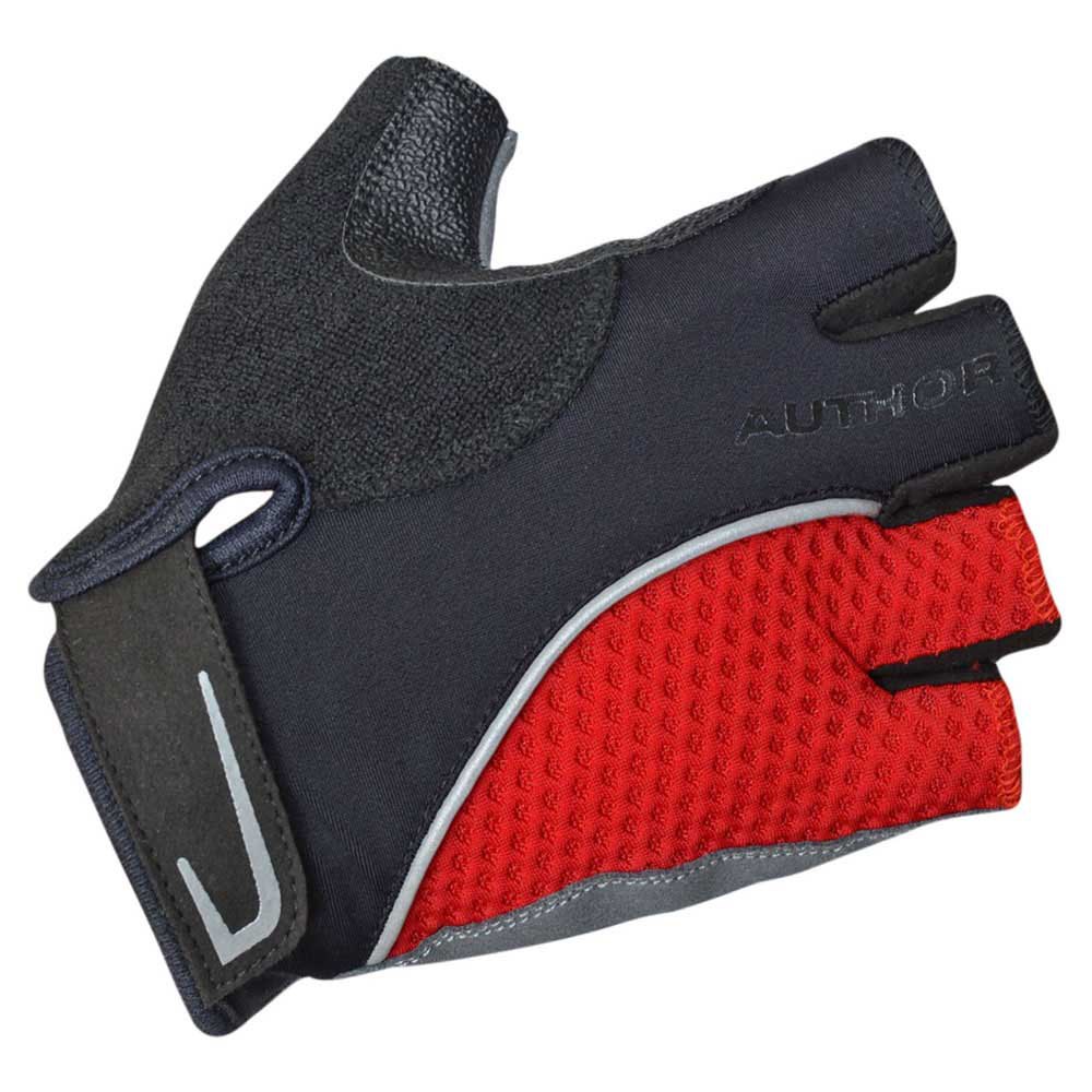 Короткие перчатки Author Team X6 Short Gloves, красный