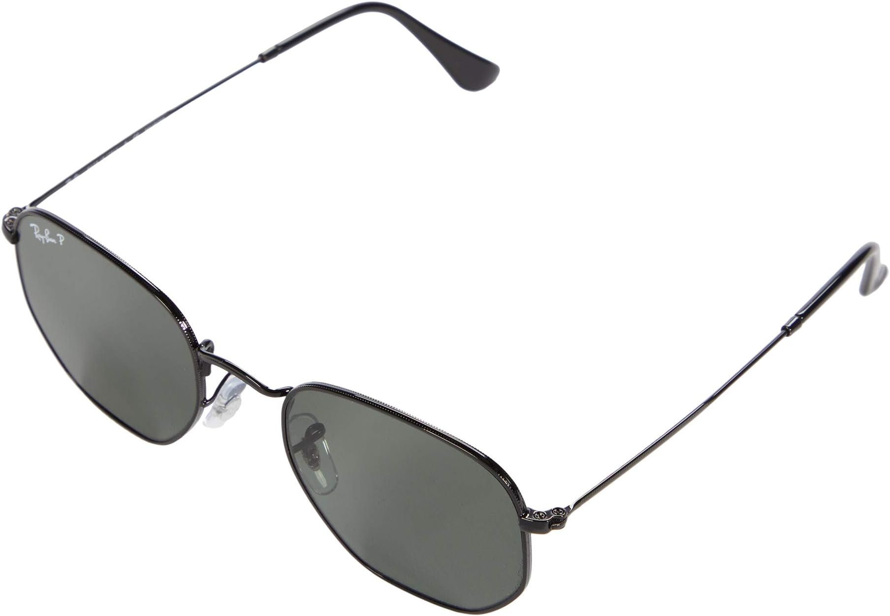 Солнцезащитные очки 0RB3548N 51mm - Polarized Ray-Ban, цвет Black/Polar Green солнцезащитные очки ray ban rb4351ch polarized голубой размер 51mm