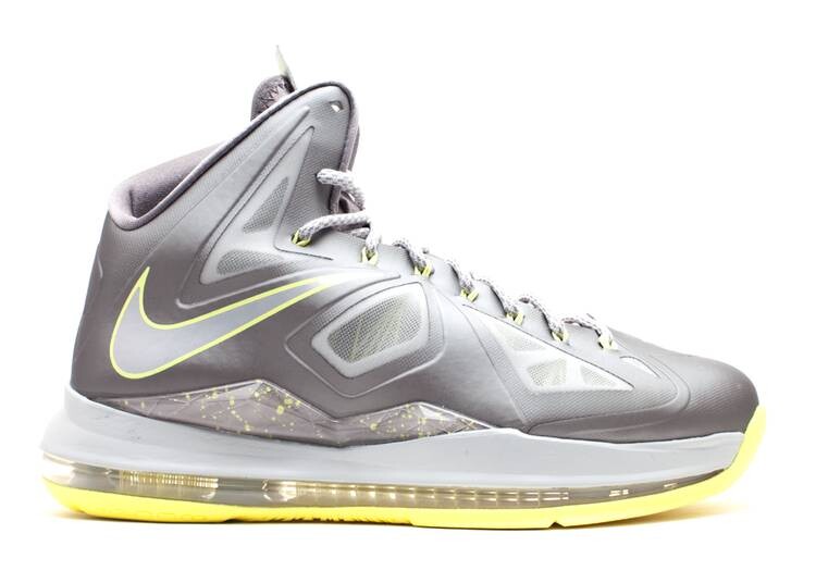 

Кроссовки Nike LEBRON 10 'YELLOW DIAMOND', серый