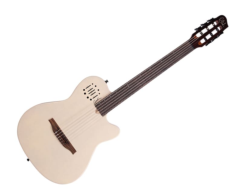 Акустическая гитара Godin Multiac Mundial A/E Guitar - Ozark Cream цена и фото