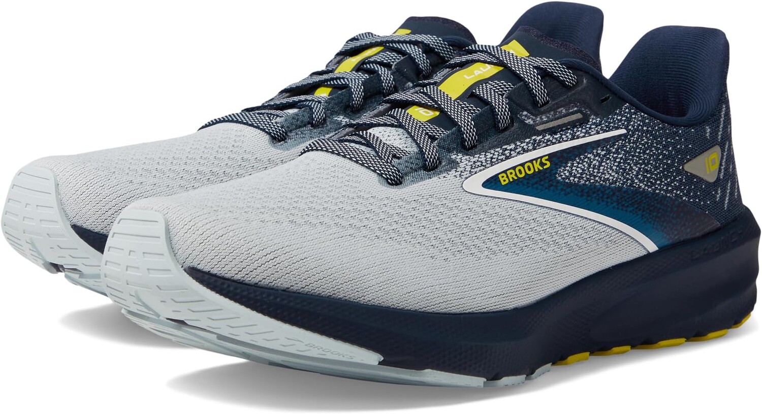 

Кроссовки Launch 10 Brooks, цвет Iris/Ballad Blue/Sulphur