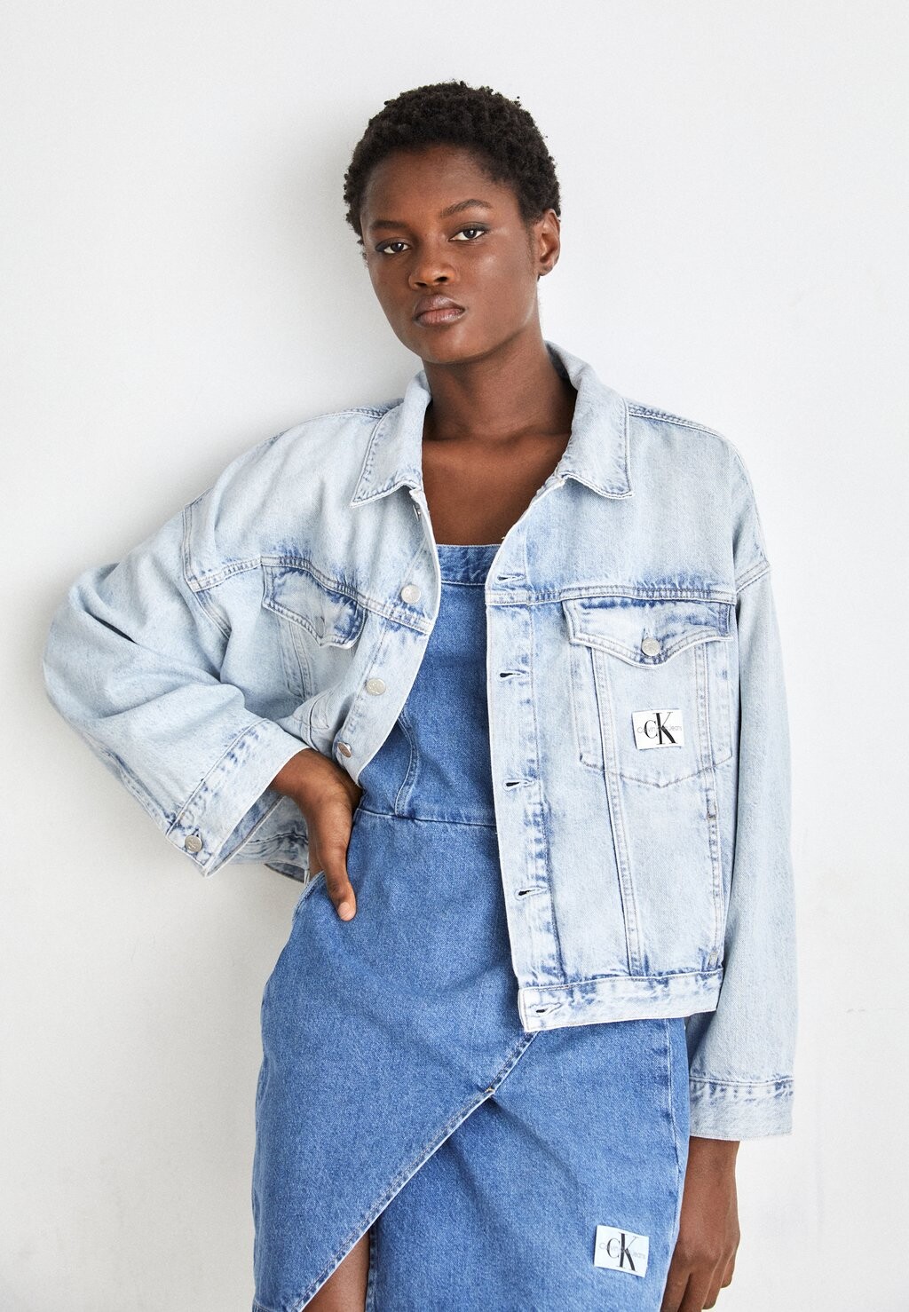 

Джинсовая куртка RELAXED JACKET Calvin Klein Jeans, цвет denim light