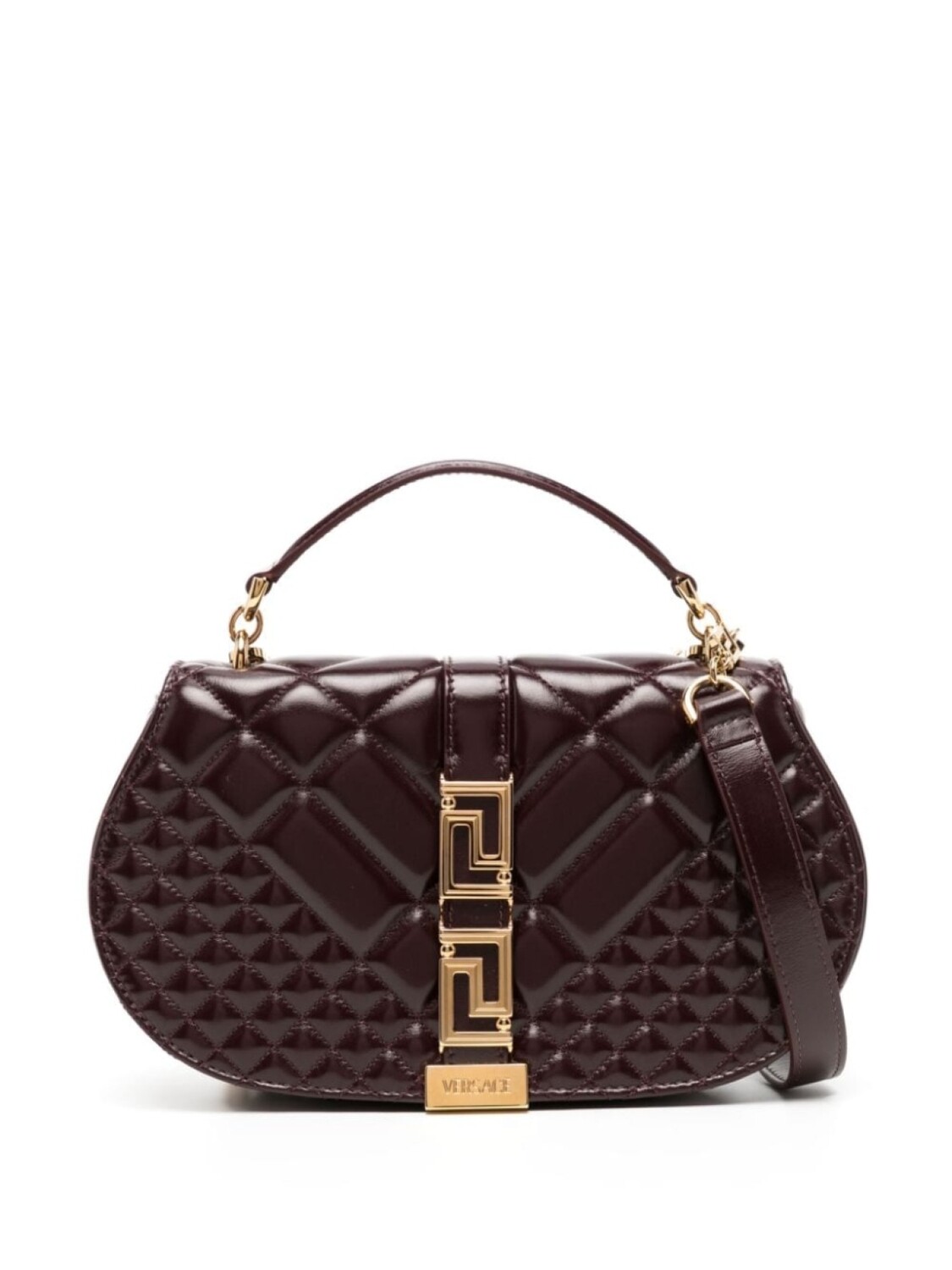 

Versace сумка на плечо Greca Goddess, коричневый