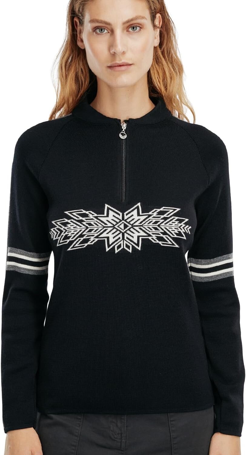 

OL Свитер Spirit Dale of Norway, цвет Black/Smoke/Off-White