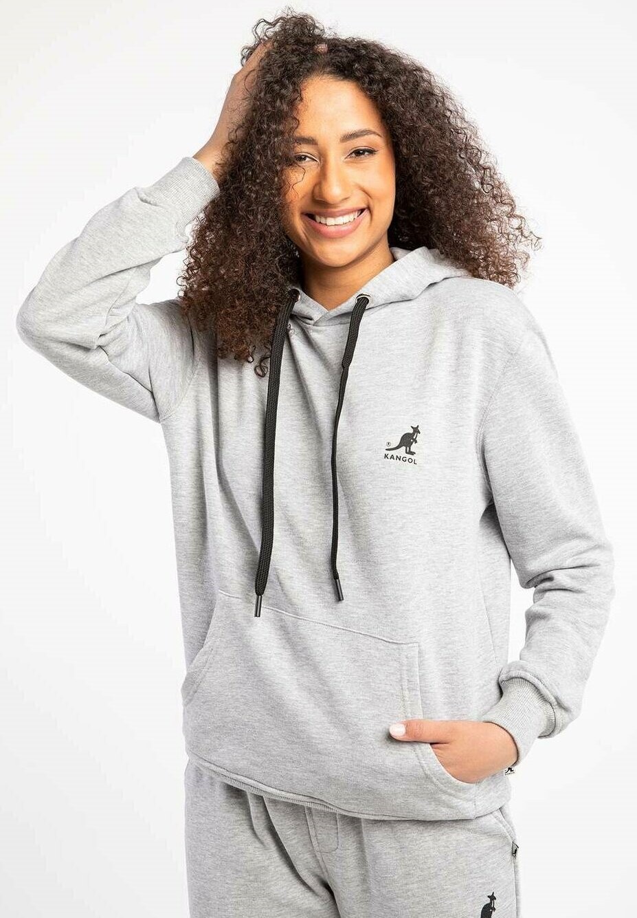 

Толстовка с капюшоном Kangol, серый
