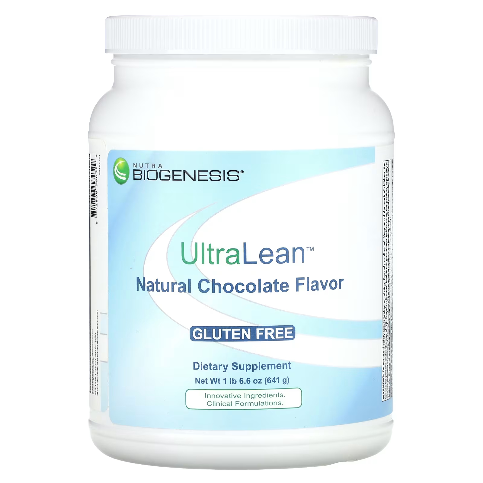 Натуральный шоколад Nutra BioGenesis UltraLean, 641 г