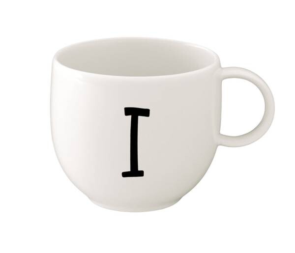 

Кофейная кружка буквы i Villeroy & Boch, белый