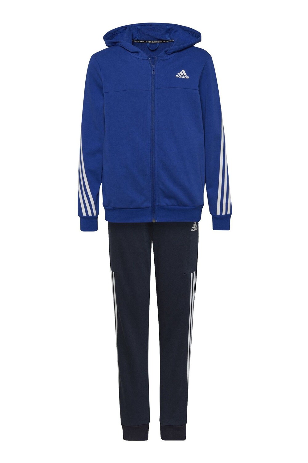

Спортивный костюм с 3 полосками adidas, синий
