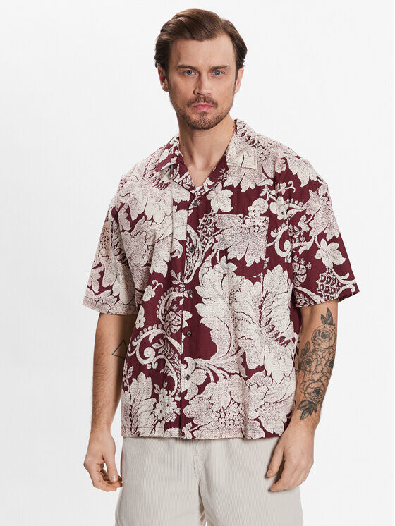 

Рубашка свободного кроя Bdg Urban Outfitters, красный