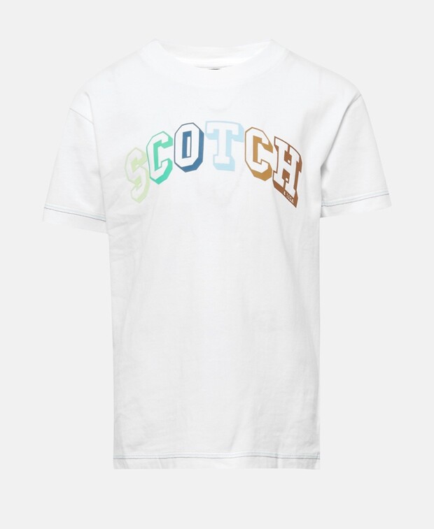 

Органик футболка Scotch & Soda, белый