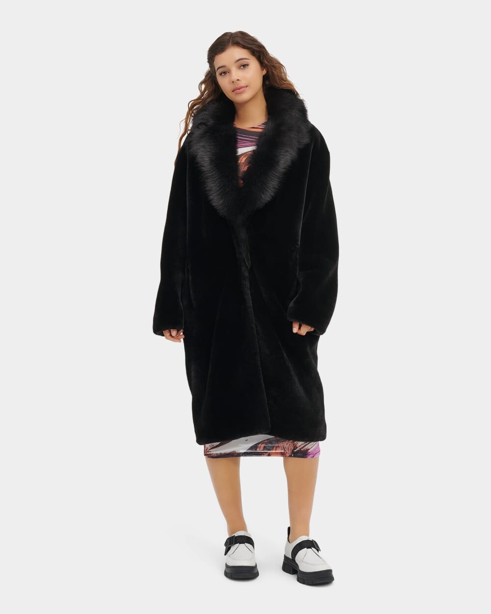 

Пальто Audree Shearling Coat UGG, черный