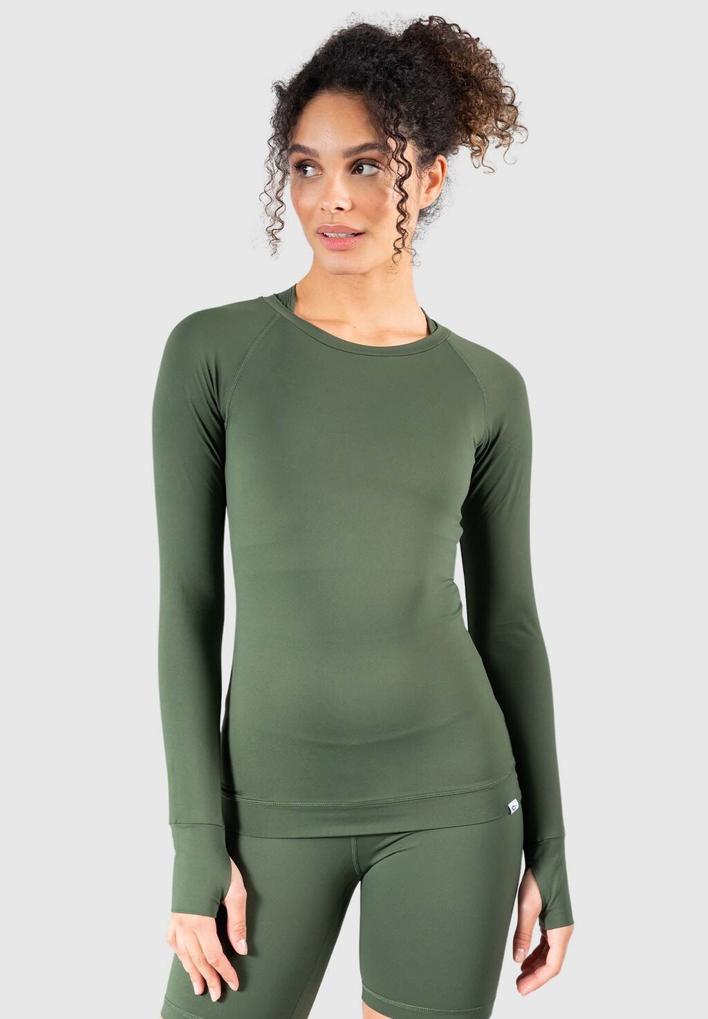 Рубашка с длинным рукавом LONGSLEEVE LORIE Smilodox, цвет olive