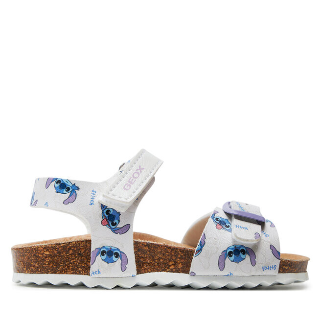 

Сандалии Geox J Adriel Girl J158MC 00004 C1M4B M Lt Ivory/Avio, экрю