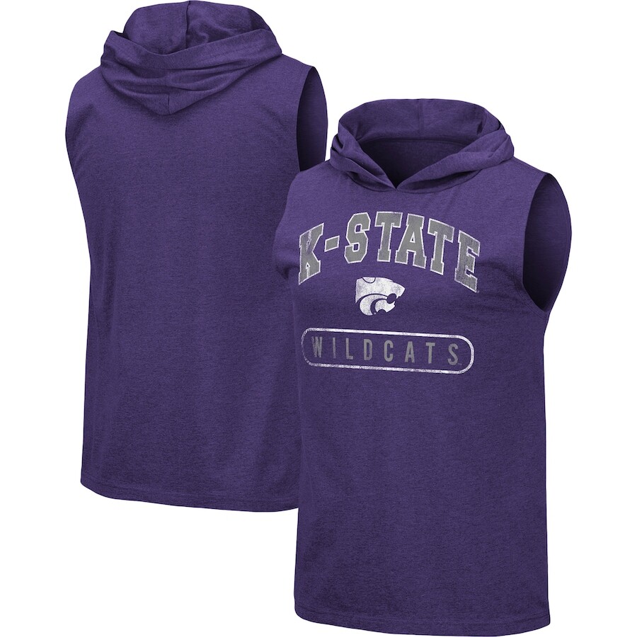 

Майка Colosseum Kansas State Wildcats, фиолетовый