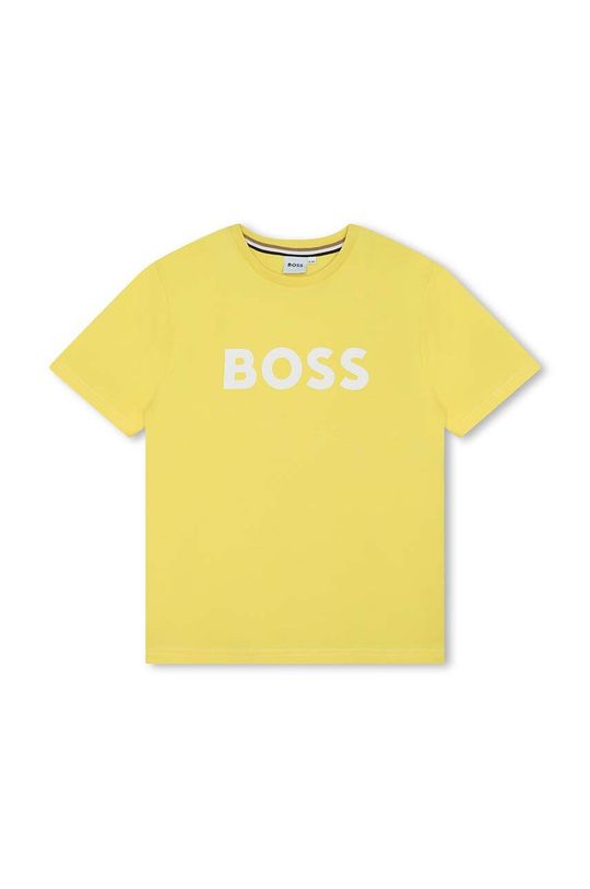 

Хлопковая футболка для детей Boss, зеленый