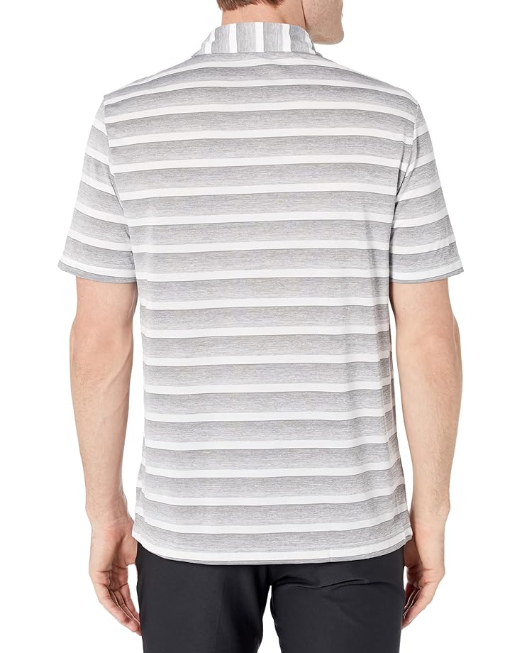 Поло Adidas Two-Color Stripe Polo, цвет Grey Three