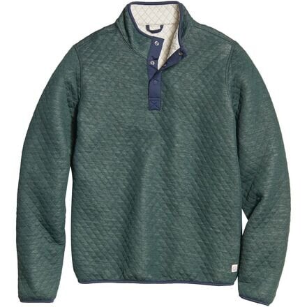 

Двусторонний пуловер Corbet мужской Marine Layer, цвет Green/Oatmeal