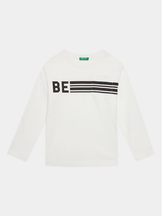 

Блуза стандартного кроя United Colors Of Benetton, белый