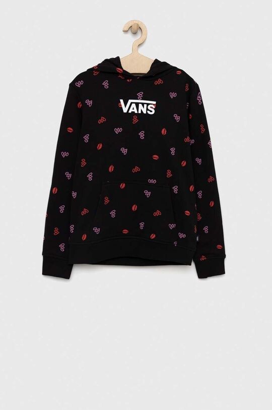 

Детская хлопковая толстовка Vans LOVE VANS HOODIE Черный, черный
