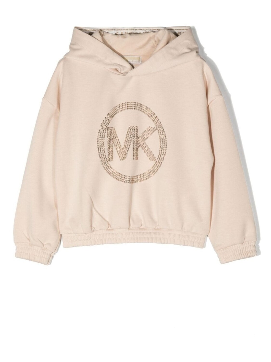 

Michael Kors Kids худи с логотипом и пайетками, нейтральный цвет