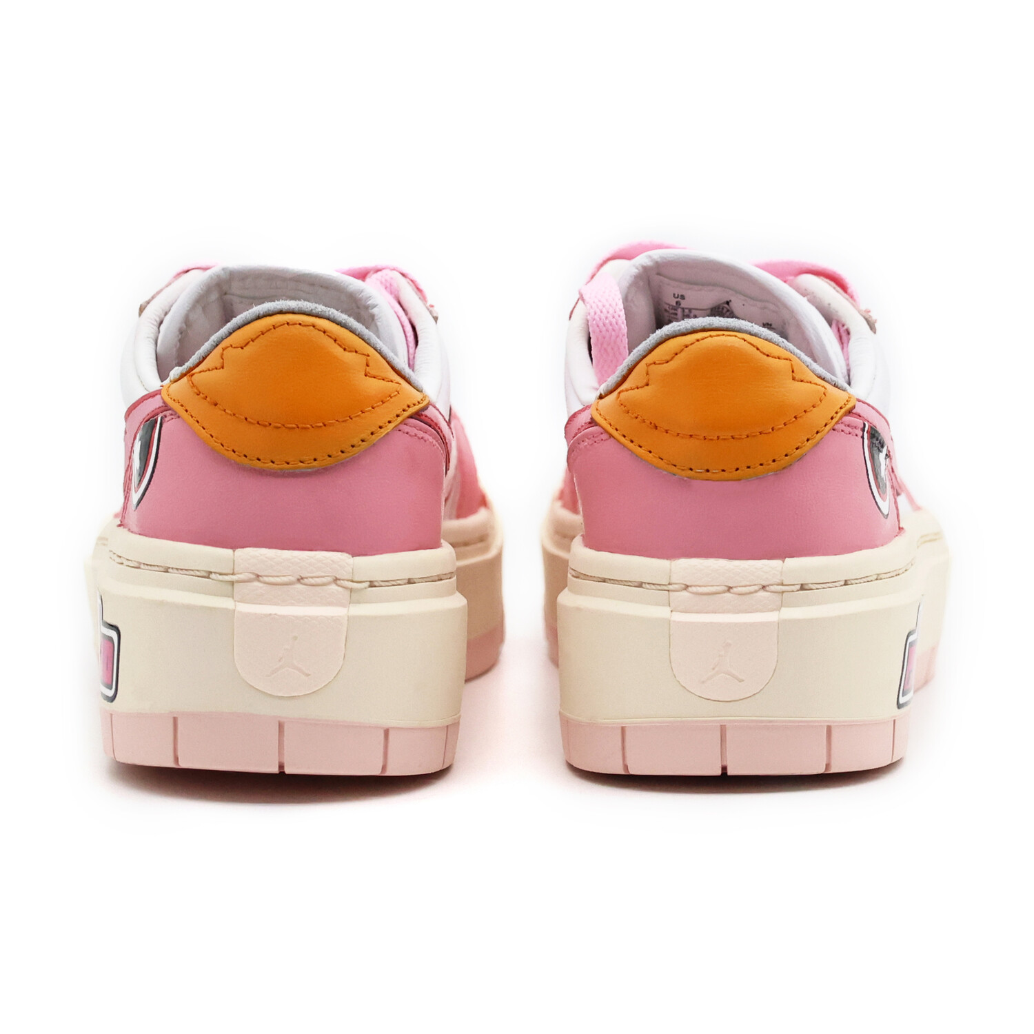 

Баскетбольные кроссовки Air 1 Vintage женские с низким верхом белого цвета Jordan, розовый