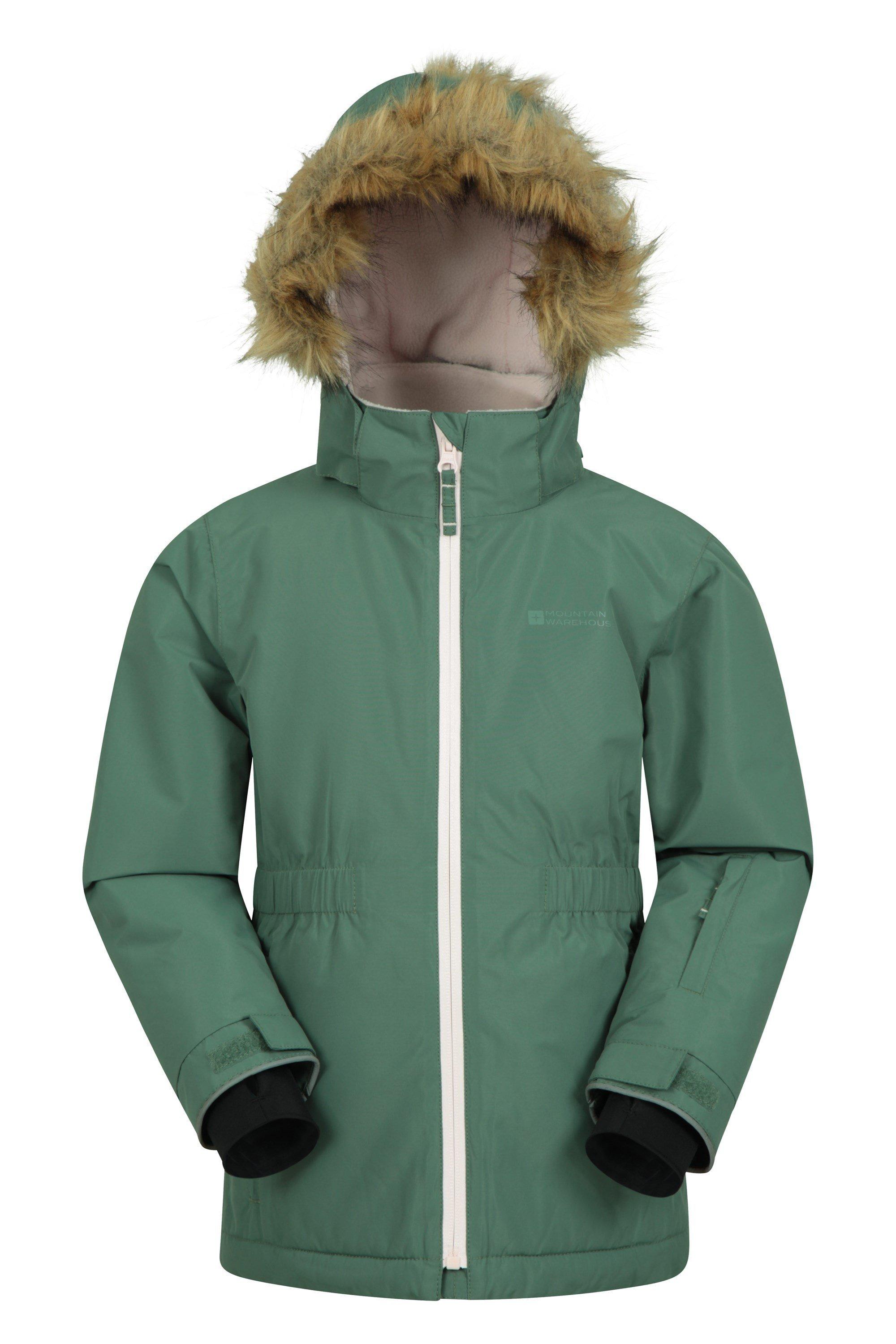 Водонепроницаемая дышащая лыжная куртка Freeze Parka Mountain Warehouse, хаки
