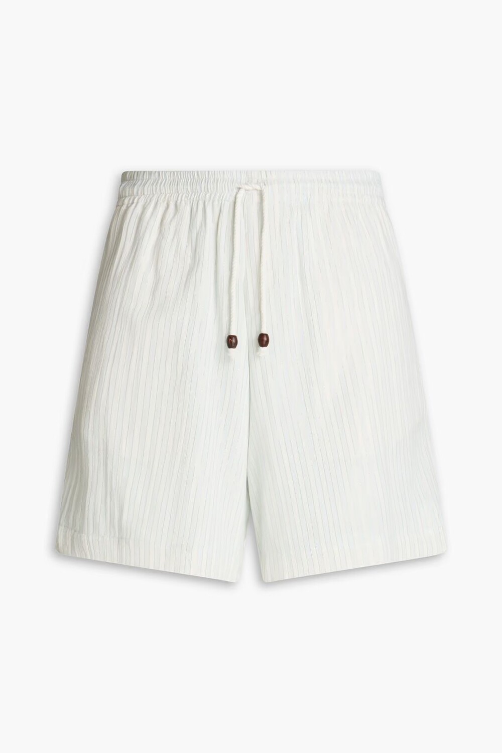 

Шорты Hiri с кулиской из хлопка и люрекса Smr Days, цвет Off-white