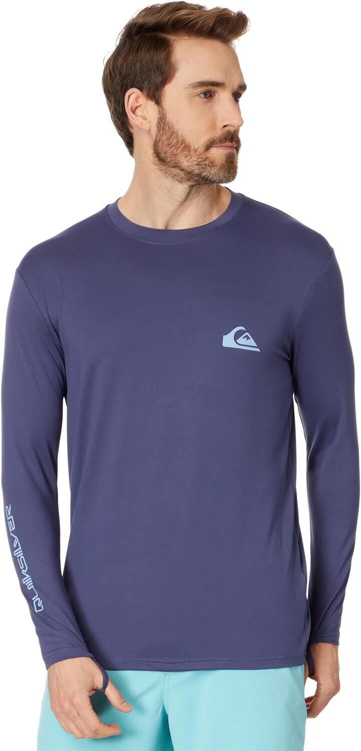 

Плавки Quiksilver Everyday Surf Tee Long Sleeve, цвет Crown Blue