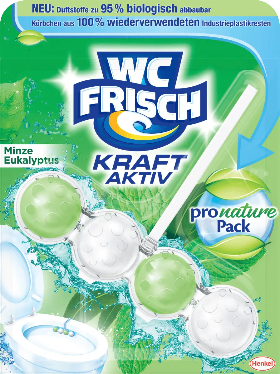 

Туалетный камень Kraft Aktiv Pro Nature Mint Эвкалипт WC-Frisch