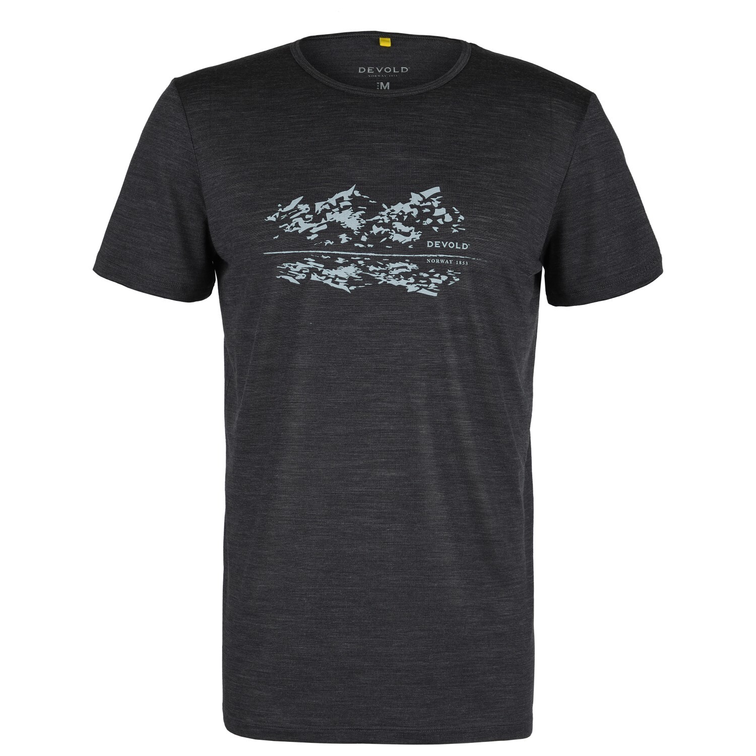 

Рубашка из мериноса Devold Ervik Merino 130 Tee, цвет Anthracite