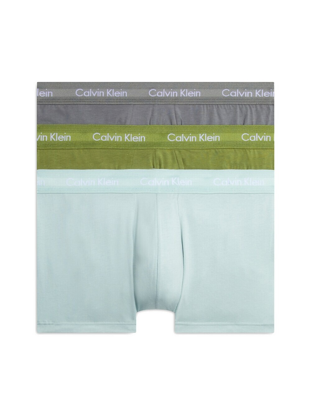 

Обычные боксеры Calvin Klein, голубой/серый/яблоко