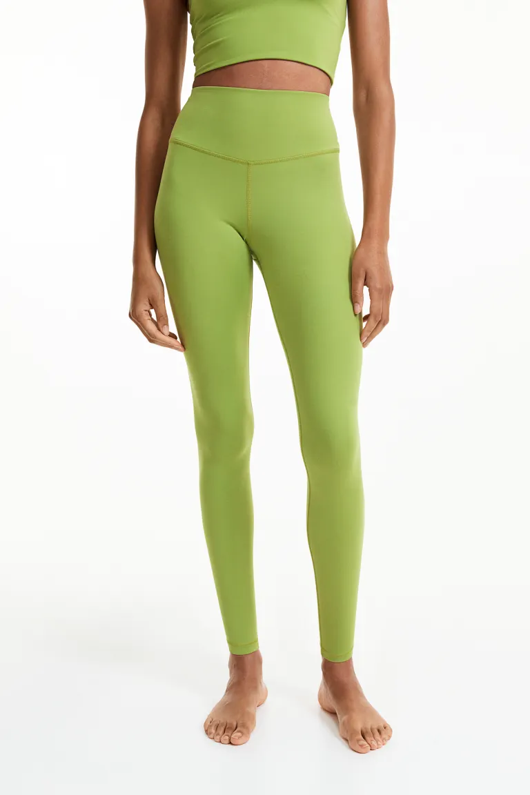 

Спортивные леггинсы от softmove H&M, зеленый