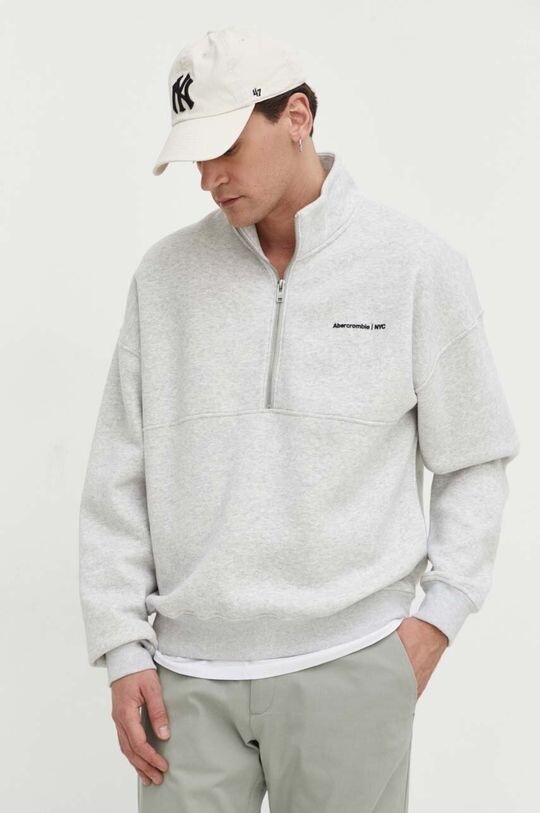 

Толстовка Abercrombie & Fitch, серый
