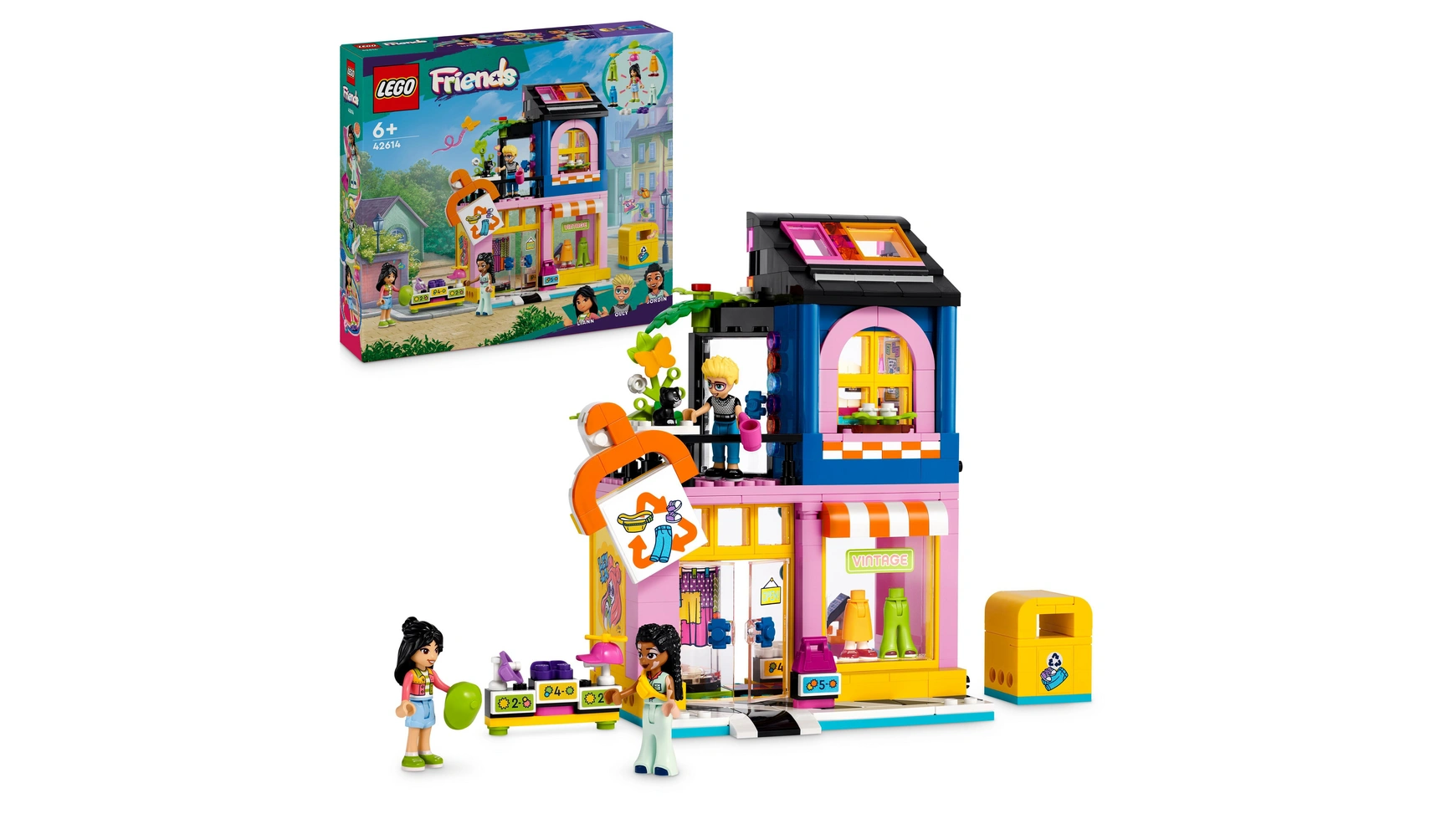 цена Lego Friends Магазин винтажной моды, магазин игрушек для детей