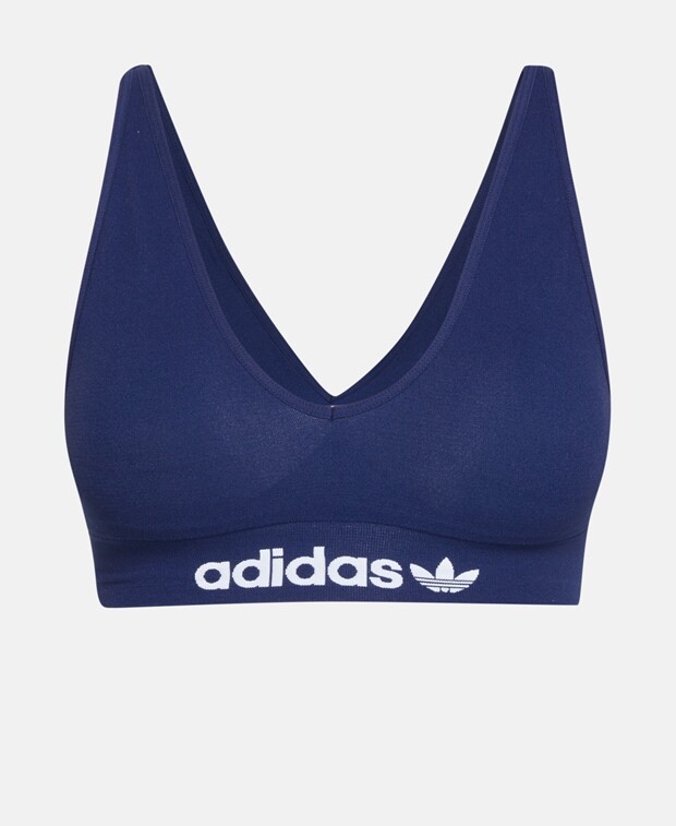 

Мягкий бюстгальтер adidas, темно-синий