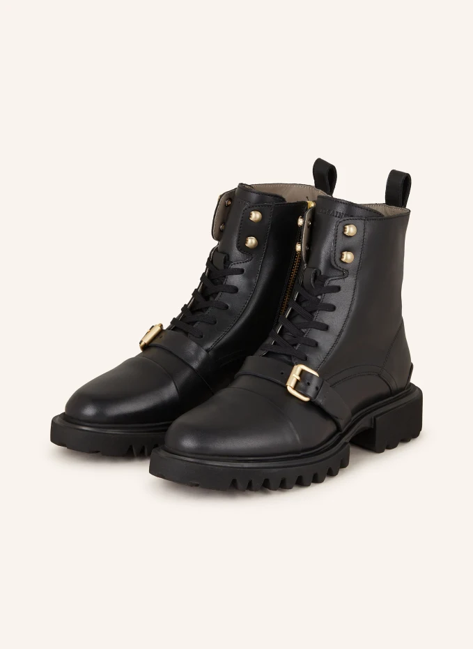 

Ботинки tori на шнуровке Allsaints, черный