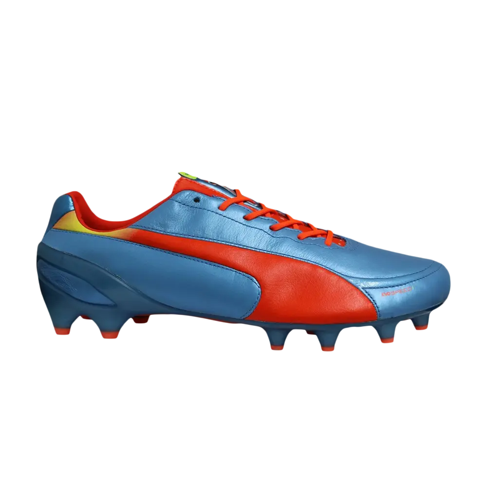 

Кроссовки evoSpeed 1.2 Leather FG Puma, синий