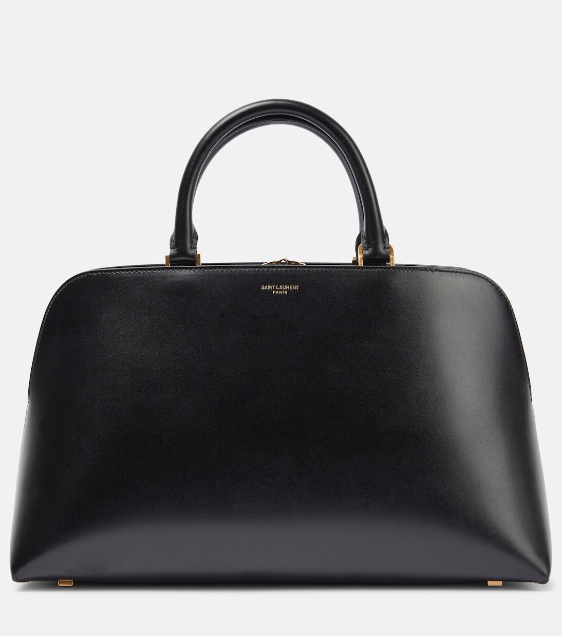 

Кожаная дорожная сумка sac de jour Saint Laurent, черный