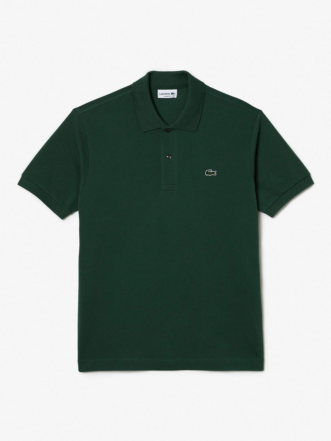 

Lacoste L.12.12 Классическая рубашка-поло с короткими рукавами стандартного кроя, зеленая