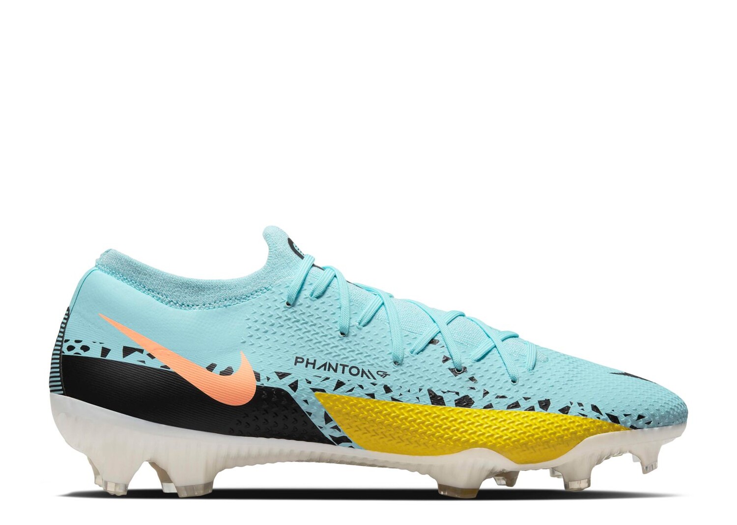 

Кроссовки Nike Phantom Gt2 Pro Fg 'Glacier Ice Yellow Strike', зеленый