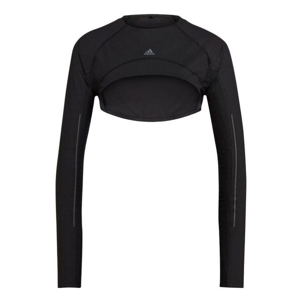 

Топ hiit 45 секунд болеро Adidas, черный