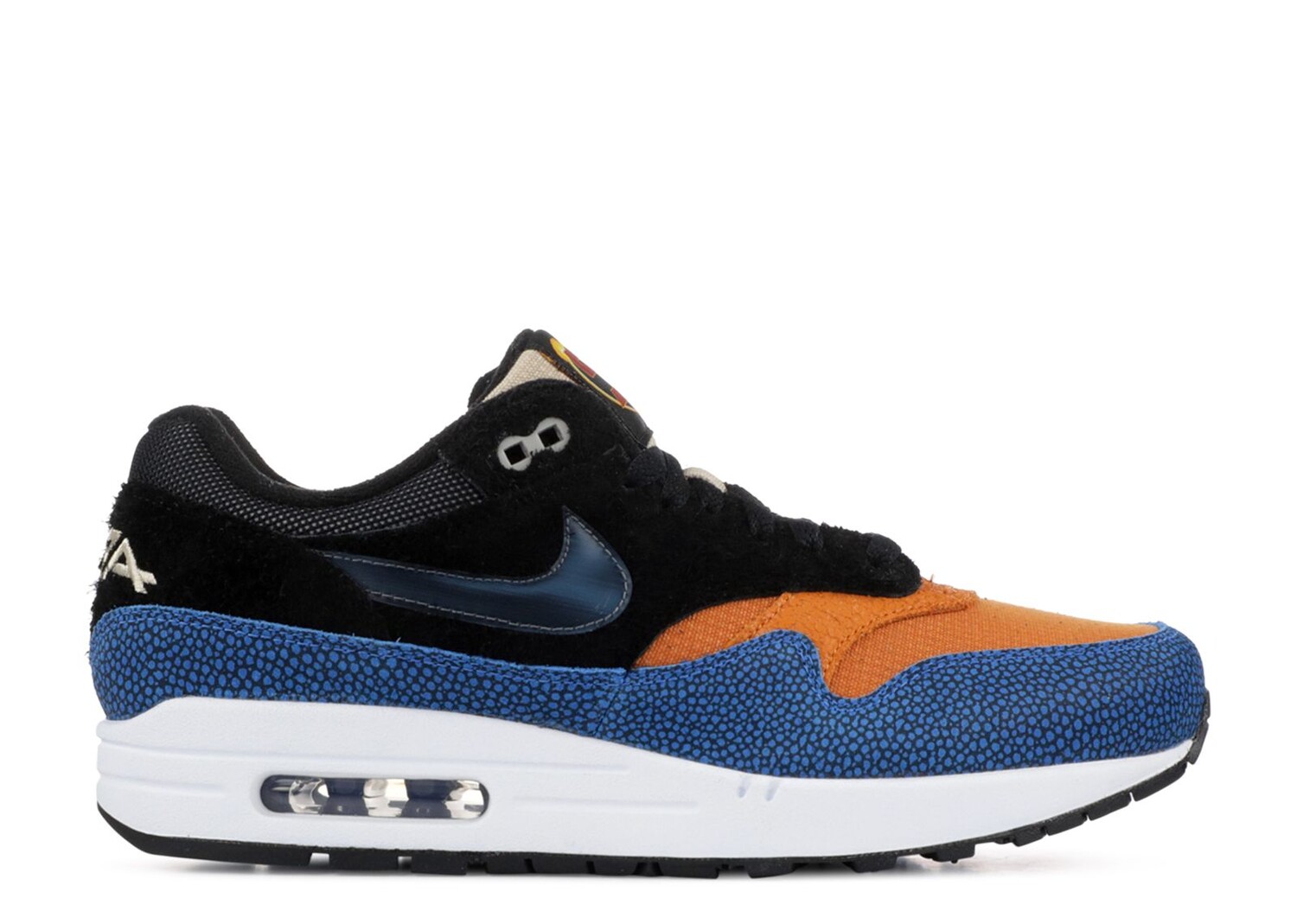 

Кроссовки Nike De'Aaron Fox X Air Max 1 'Swipa', разноцветный, Черный