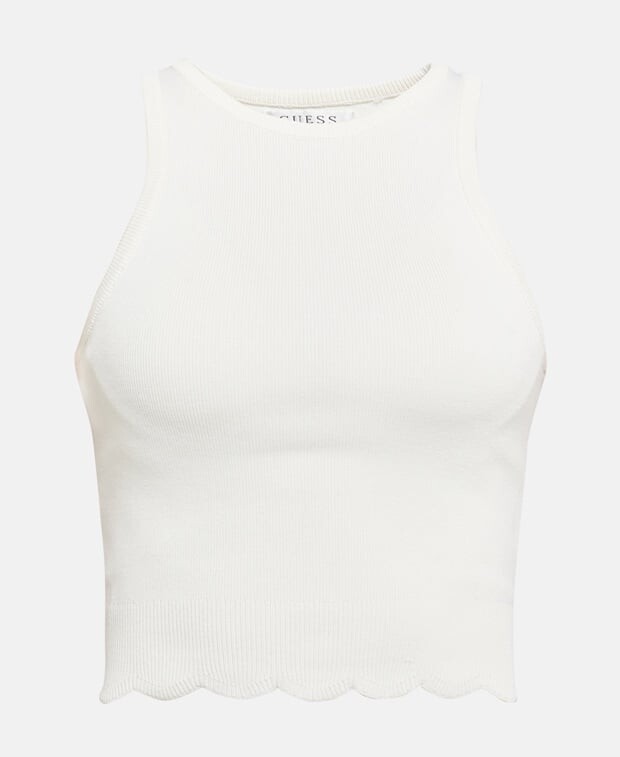 

Укороченный топ Guess, миндальный