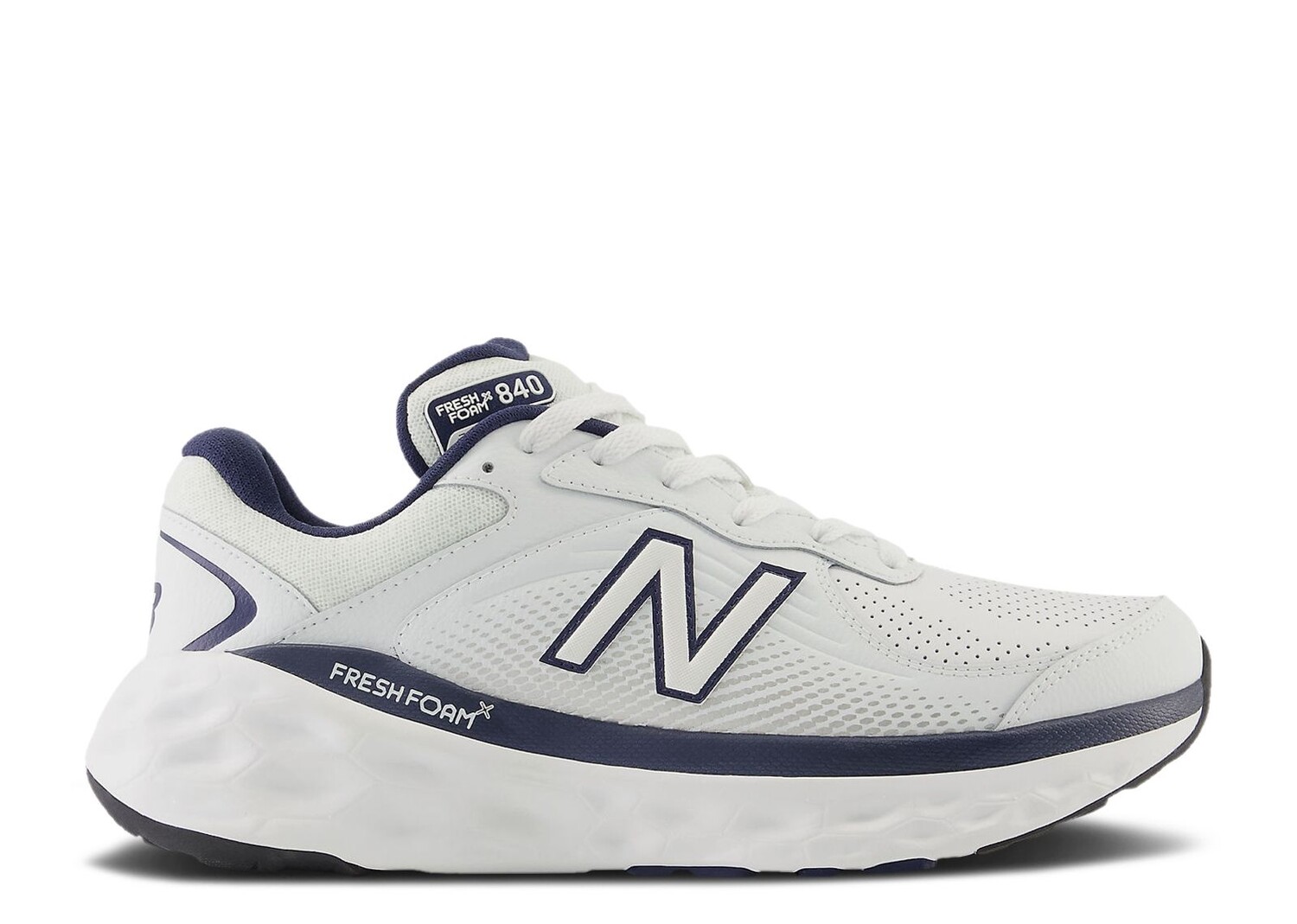 

Кроссовки New Balance Fresh Foam X 840Fv1 4E Wide 'White Team Navy', белый